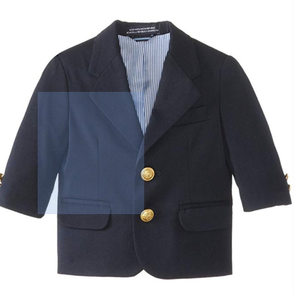 Navy Tommy Hilfiger Boys' Alexander Blazer 24 mos - Picture 1 of 7